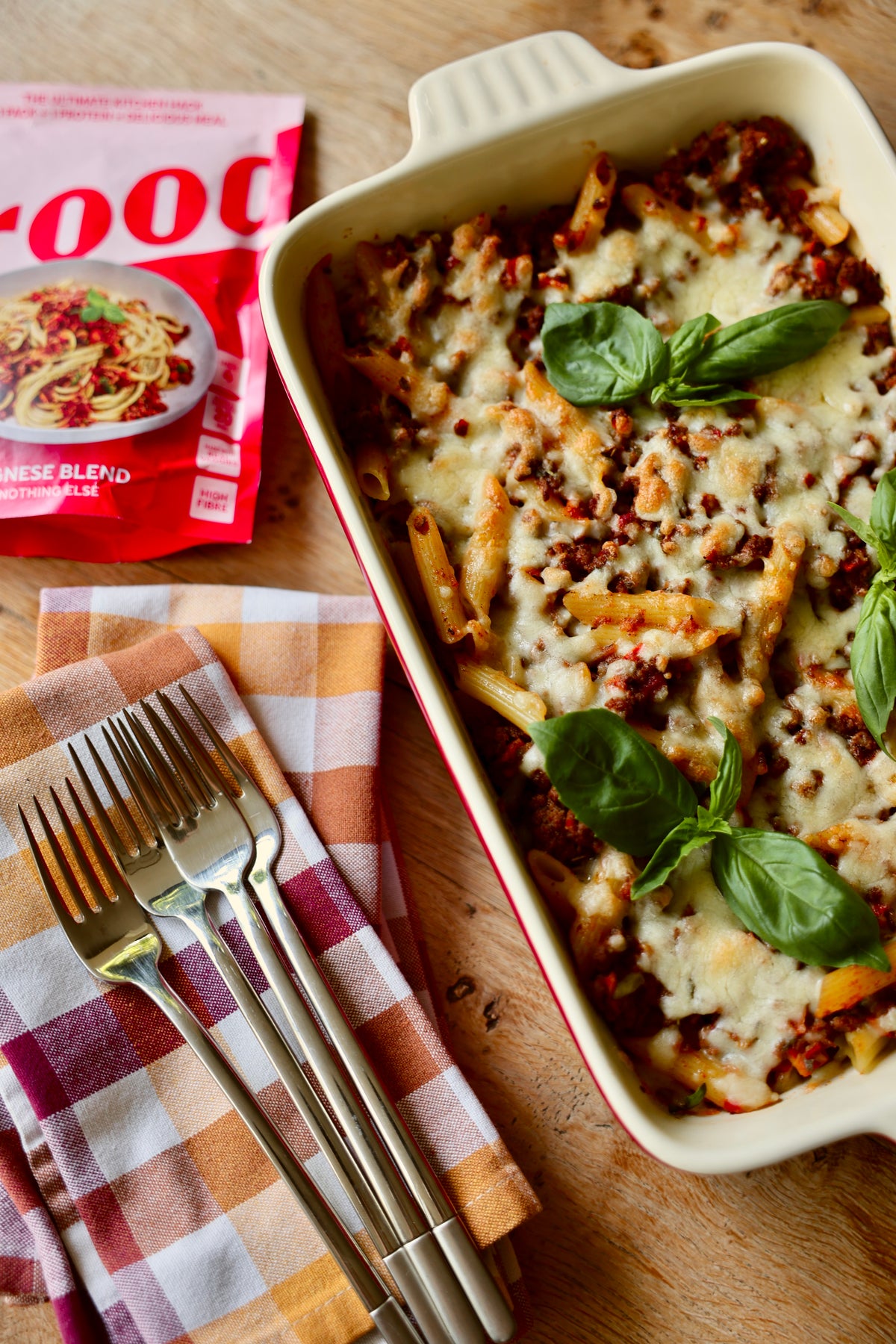 Bella Bolognese Pasta Bake